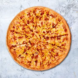 Pizza Maíz y Tocineta Grande