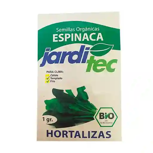 Semilla Organica Espinaca 1 G