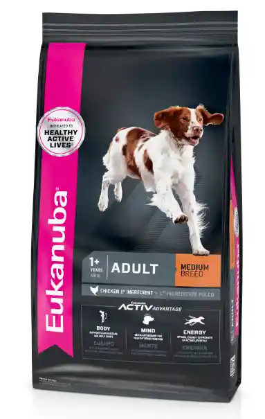 Eukanuba Alimento Seco Para Perro  Adulto Raza Mediana 13.6Kg