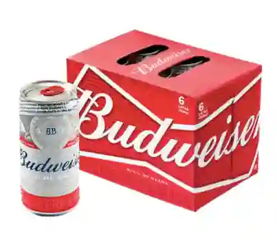 6 Budweiser King Of Beers 269 ml  