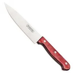 Tramontina Cuchillo Polywood De Cocina 6 Rojo