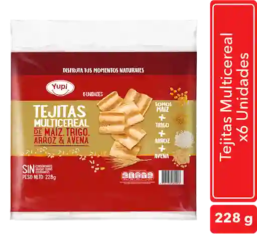 Yupi Snack Tejitas Multicereal 