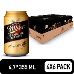 Miller Lite Cerveza Genuine Draft