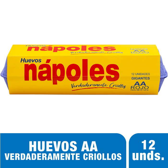 Napoles Huevos Rojos Aa 12 und