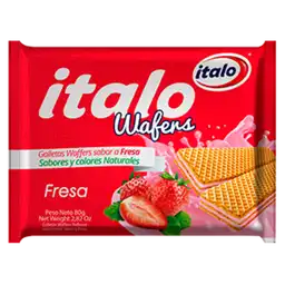 Italo Galleta Wafer Fresa