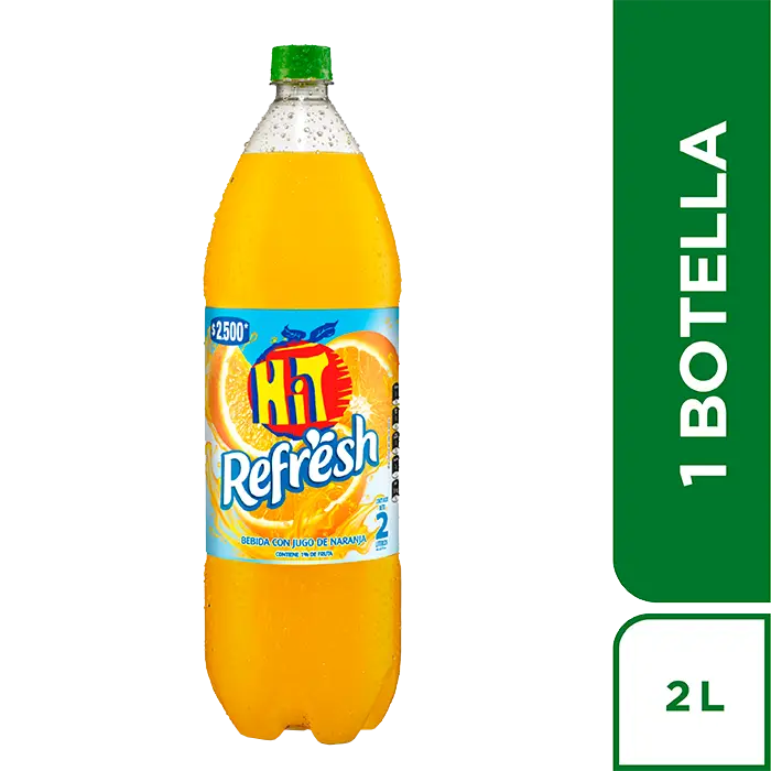 Hit Refresh Naranja Pet x 2L