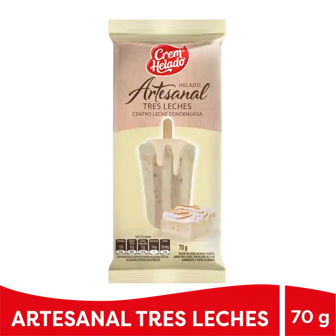 Crem Helado  Artesanal Tres Leches