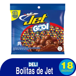 Jet Chocolate en Bolitas Gool