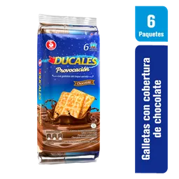 Ducales Provocación Galletas Cubiertas de Chocolate