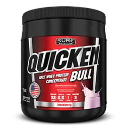 Quicken Bull Proteina Sabor A Mora