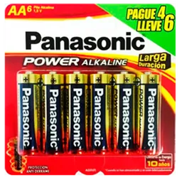 Panasonic Pilas Alcalinas AA