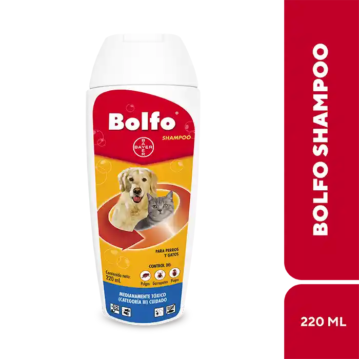 Bolfo Shampoo Antipulgas para Perros y Gatos