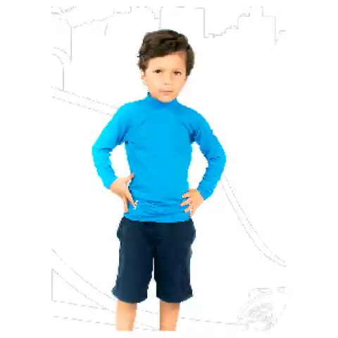 Sol Or Camibuso Agua Kids Boy Referencia P000055 Talla 10 Azul -