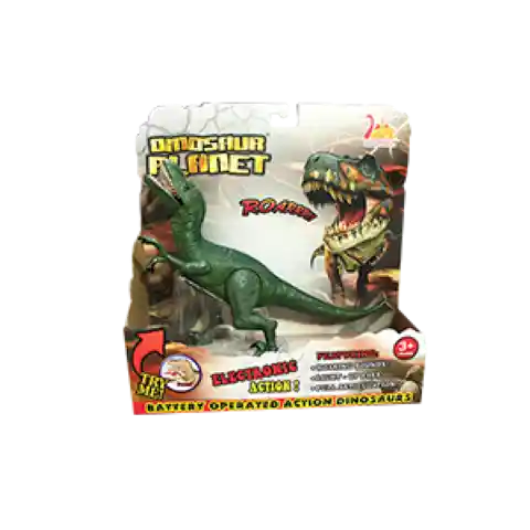 Toy Park Dinosaurio Velociraptor Luz Y Sonido