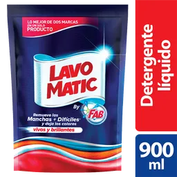 Lavomatic Detergente Líquido Lavomatic 900 mL