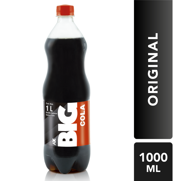 Big Cola Gaseosa Sabor a Cola 1 l