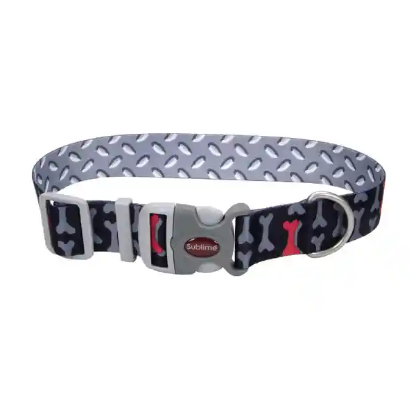 Coastal Pet Collar Para Perro Sublime Hueso Y Metal 1.5