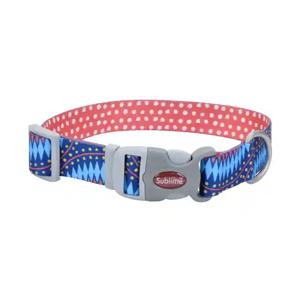 Coastal Pet Collar Para Perro Sublime Diamantes Azul 1.5