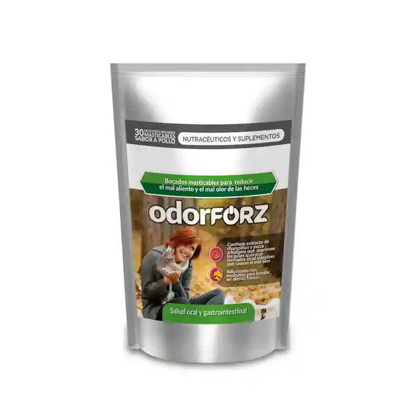 Nutracéutico Nutraforz Felino Odorforz 30 Tabletas