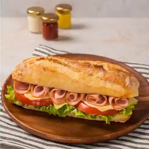 Sándwich Jamón de Cerdo Gourmet