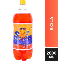 Sol Bebida Gaseosa Sabor a Kola 