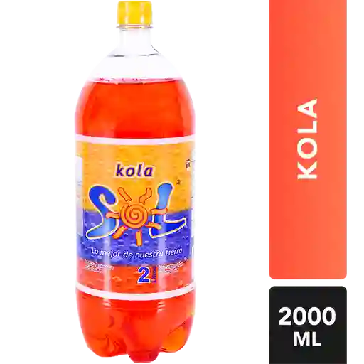 Sol Bebida Gaseosa Sabor a Kola 