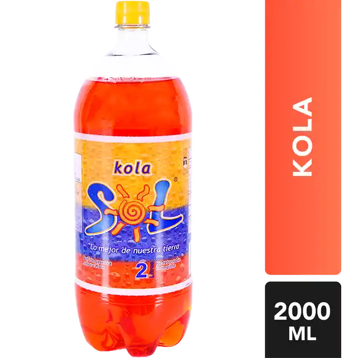 Sol Bebida Gaseosa Sabor a Kola 