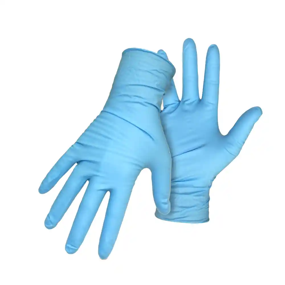 Nitrilo Guantes Decolor Azul X 12 Und