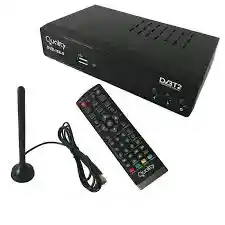 Tdt decodificador + antena dvbt2