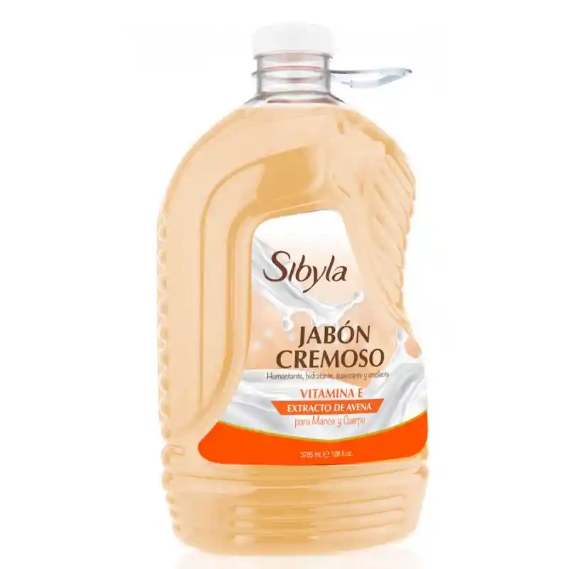 Sibyla Garrafa Jabón Líquido Avena y Vitamina E 3785 mL