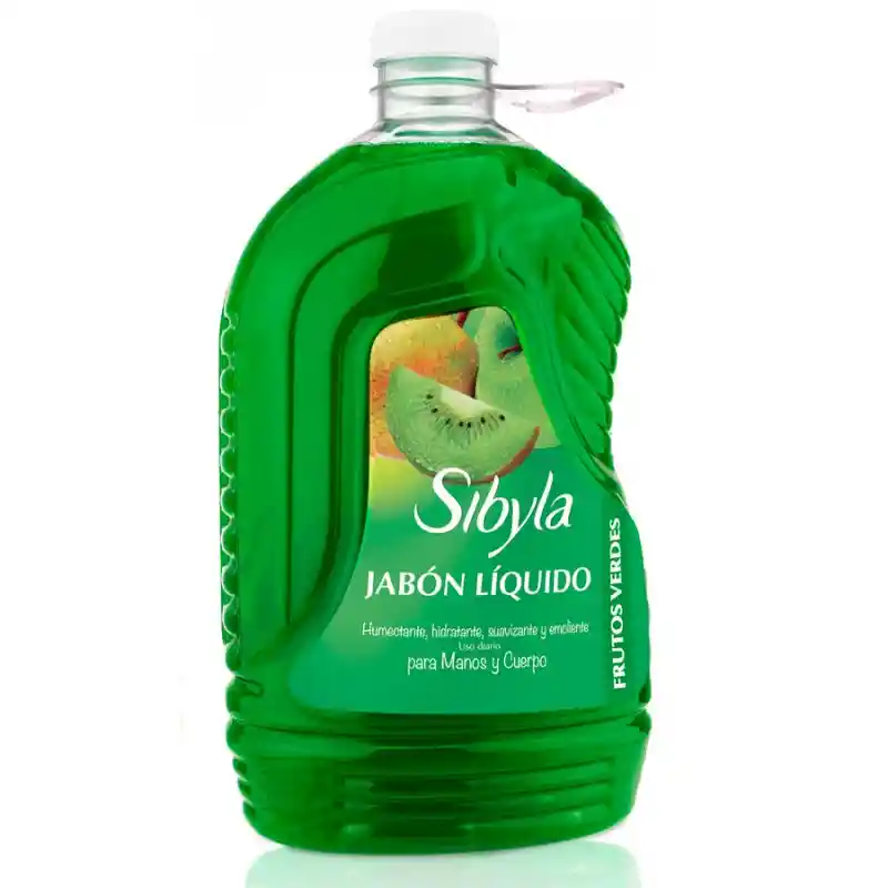 Sibyla Jabón Líquido Garrafa Frutos Verdes 3785 mL