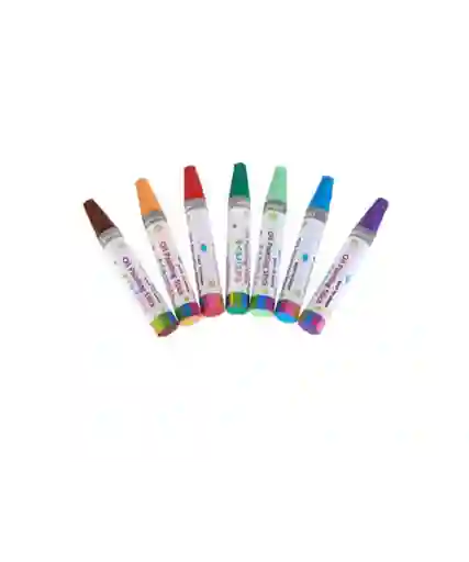 Paquete De Crayones Hexagonales Op-2069-36 Transparente