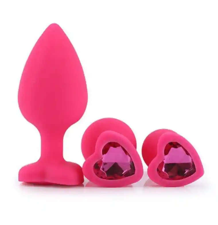 Plug Anal Silly Fucsia Joya Morada L