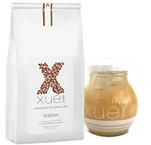 Kit Café Xue Ensamblaje Gran Altura + Miel 2 U