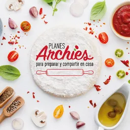 Pizza Mediana Archie s para Preparar