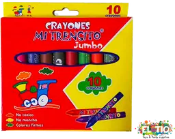 Mi Trencito Crayon Jumbo x 10