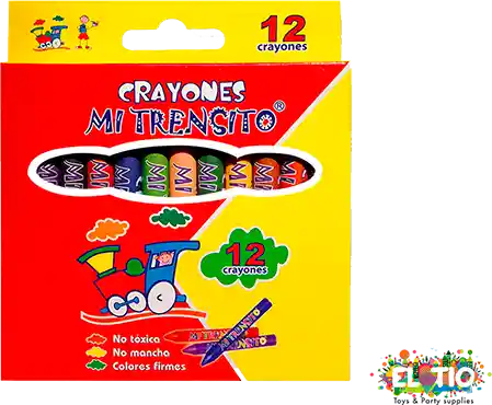 Mi Trencito Crayon Escolar x 12