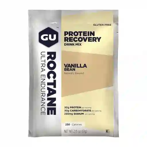 Protein Gel Energetico Gurecovery Roctane Vainilla 61 G