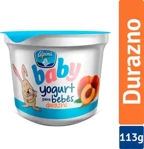 Alpina Baby Yogurt Sabor a Durazno