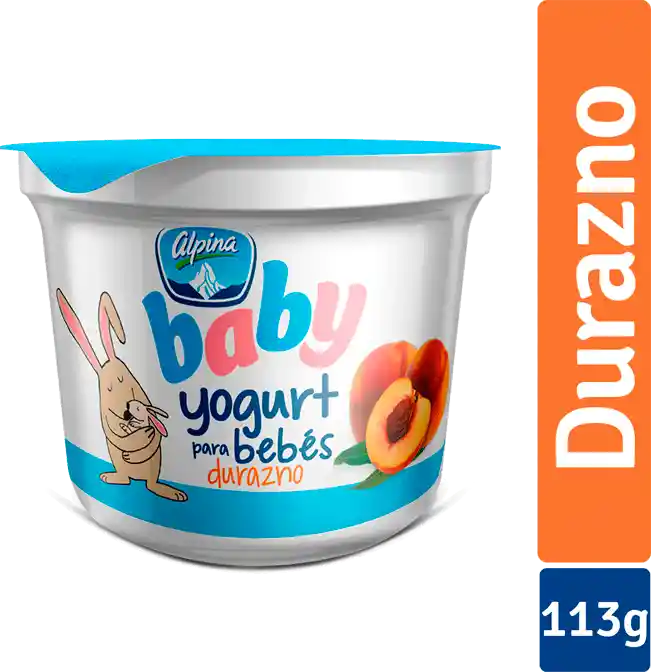 Alpina Baby Yogurt Sabor a Durazno