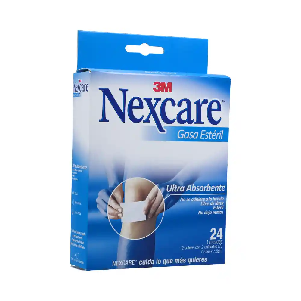 Nexcare Gasa Estéril Precortada