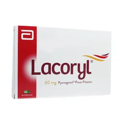 Lacoryl 28 Lafrancol 60 Mg Capsulas