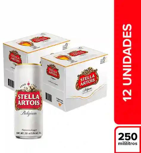 Stella Artois Cerveza Display X12 Latas