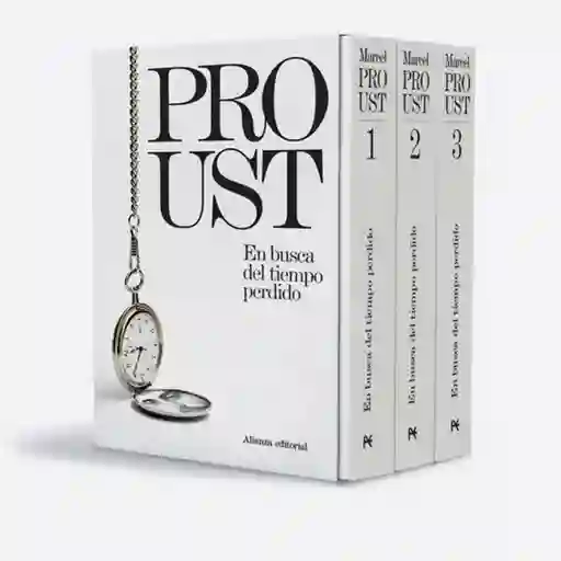 El Tiempo En Busca D Perdido Estuche 3 Tomos - Proust Marcel