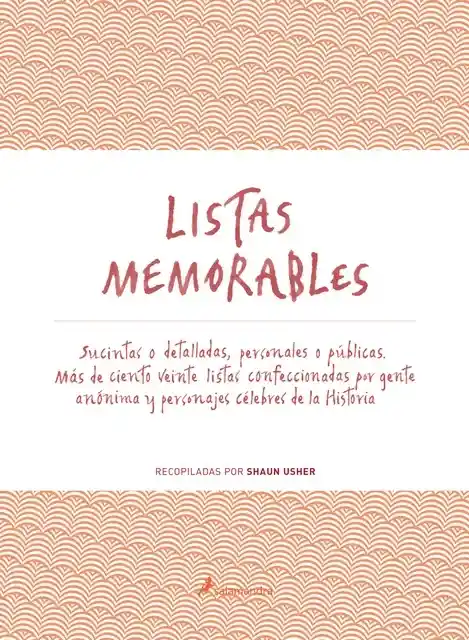 Listas Memorables. Shaun Usher