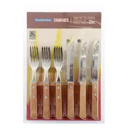 Tramontina Set Cubiertos Mango Madera 22399030