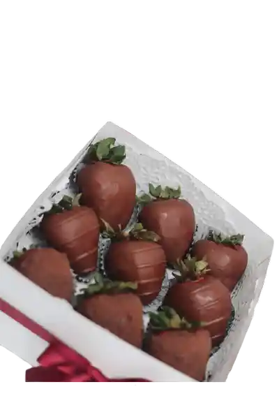 Caja de Fresas 9 U