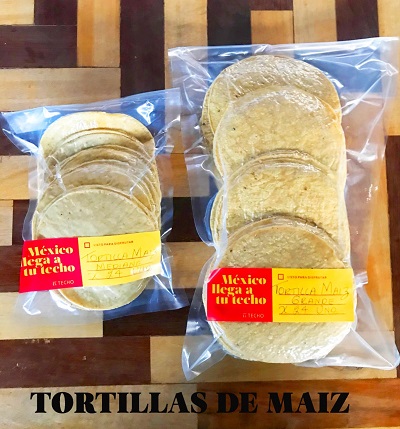 Tortillas Medianas de Maíz