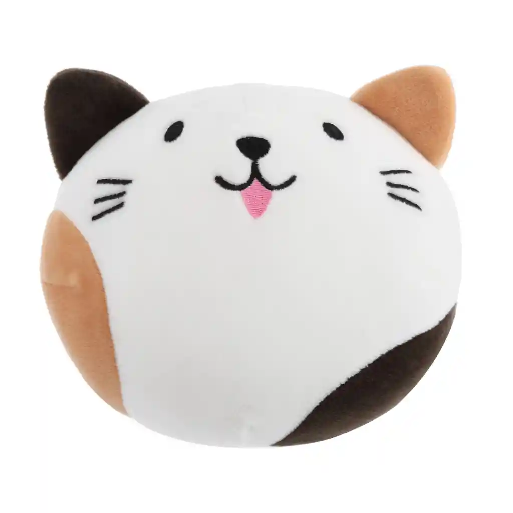 Miniso Peluche de Cara de Gato 9 x 9 cm