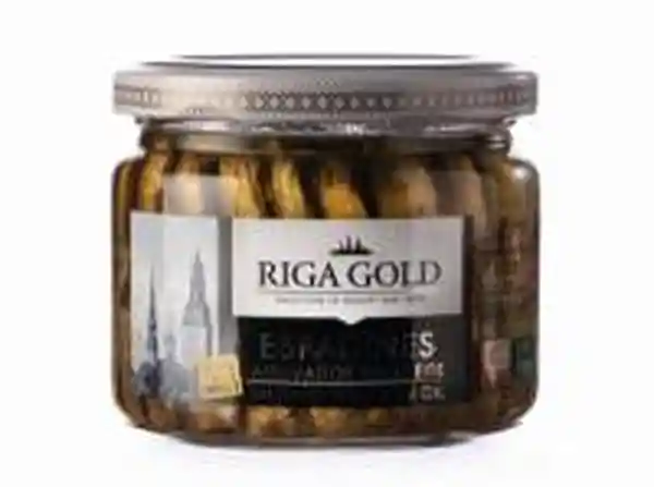 Riga Gold Espadines Ahumados en Aceite